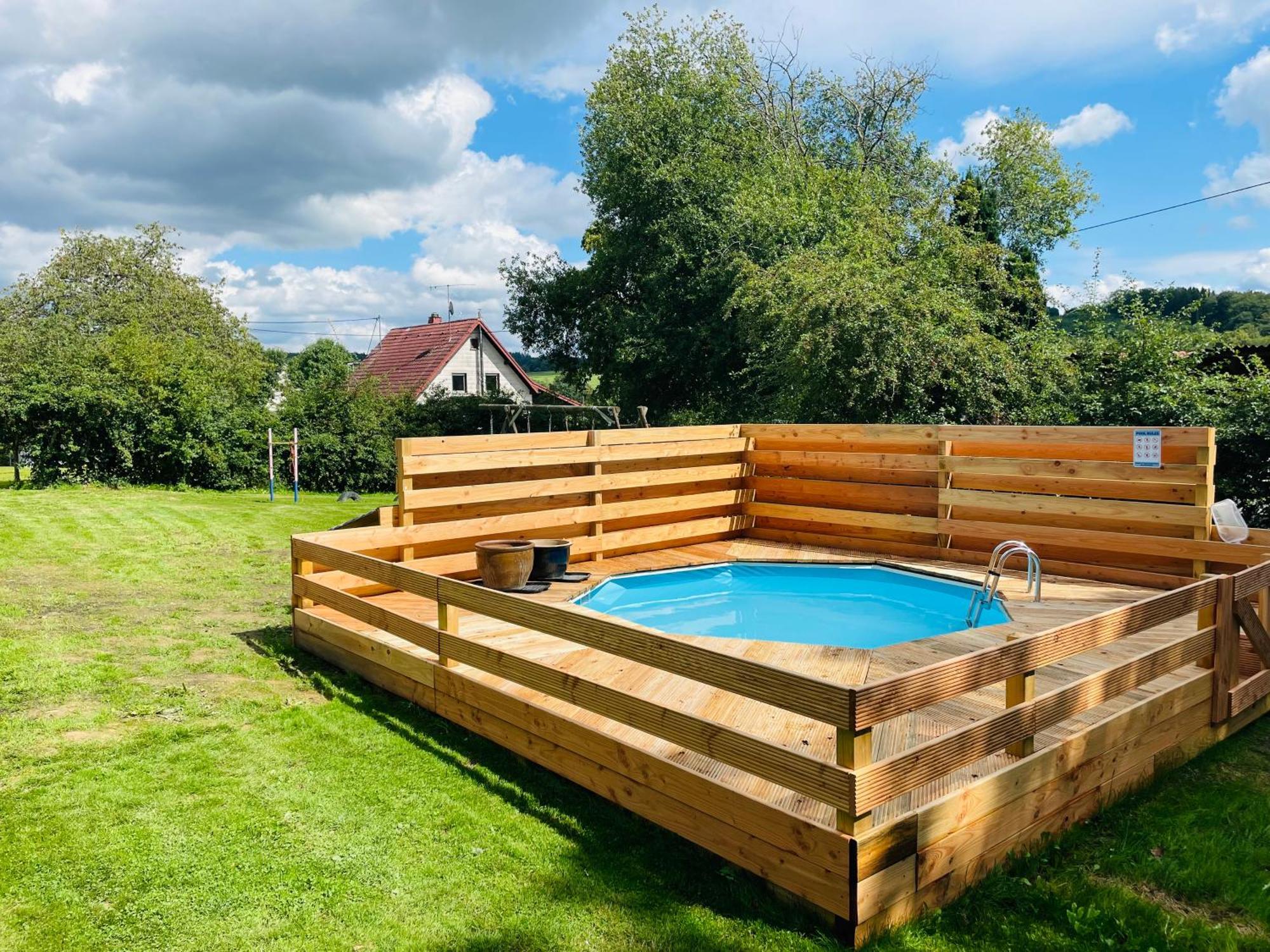 Ferienhaus Backesgarten Fuer 22 Personen Neichen Exteriör bild